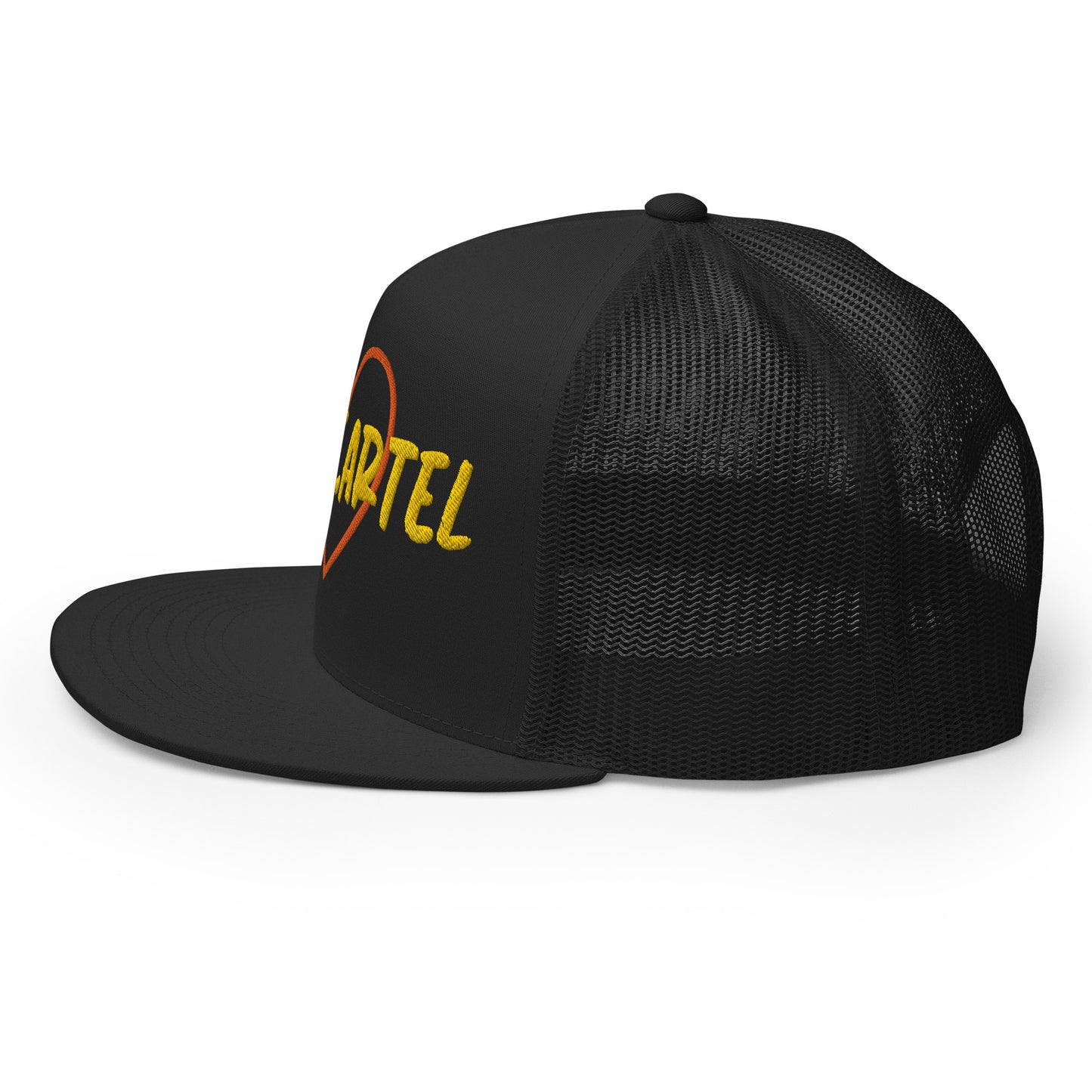 Love Cartel- Orange & Gold Trucker