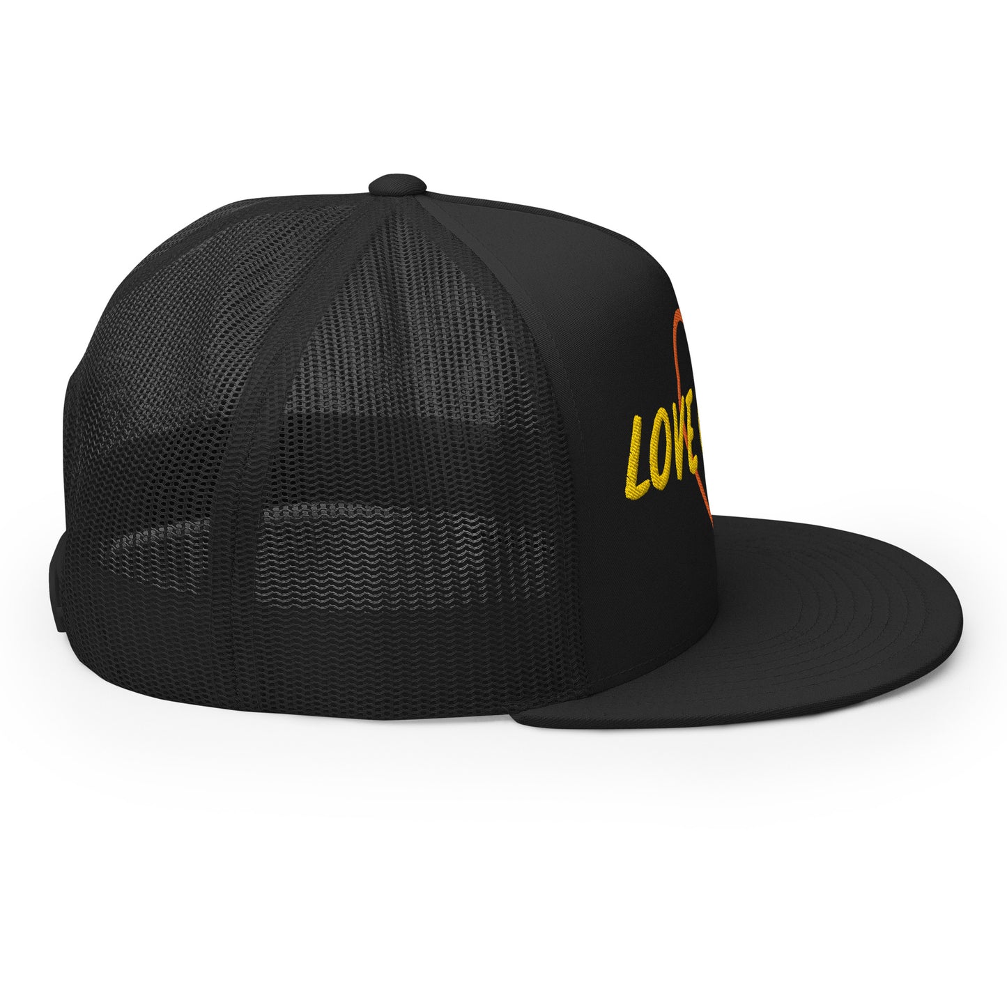 Love Cartel- Orange & Gold Trucker