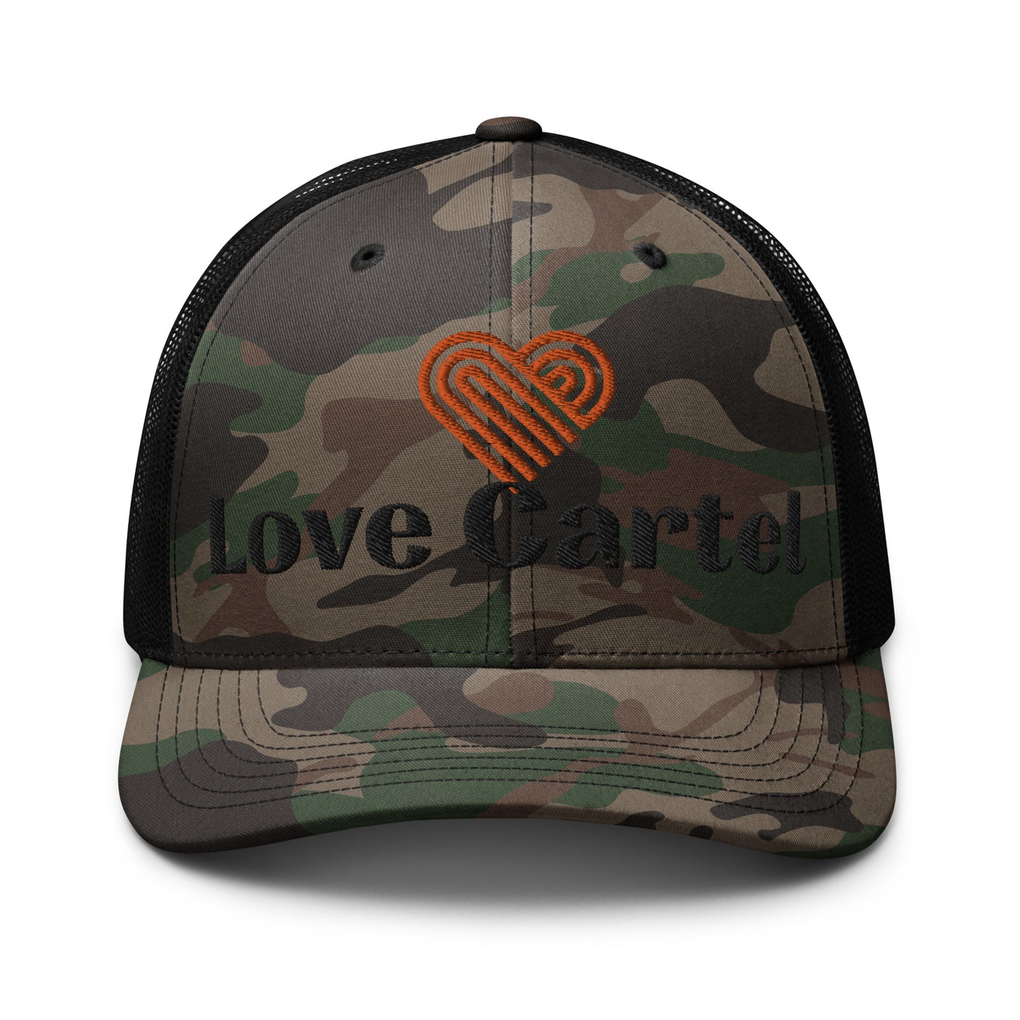 Love Cartel- Camouflage trucker hat