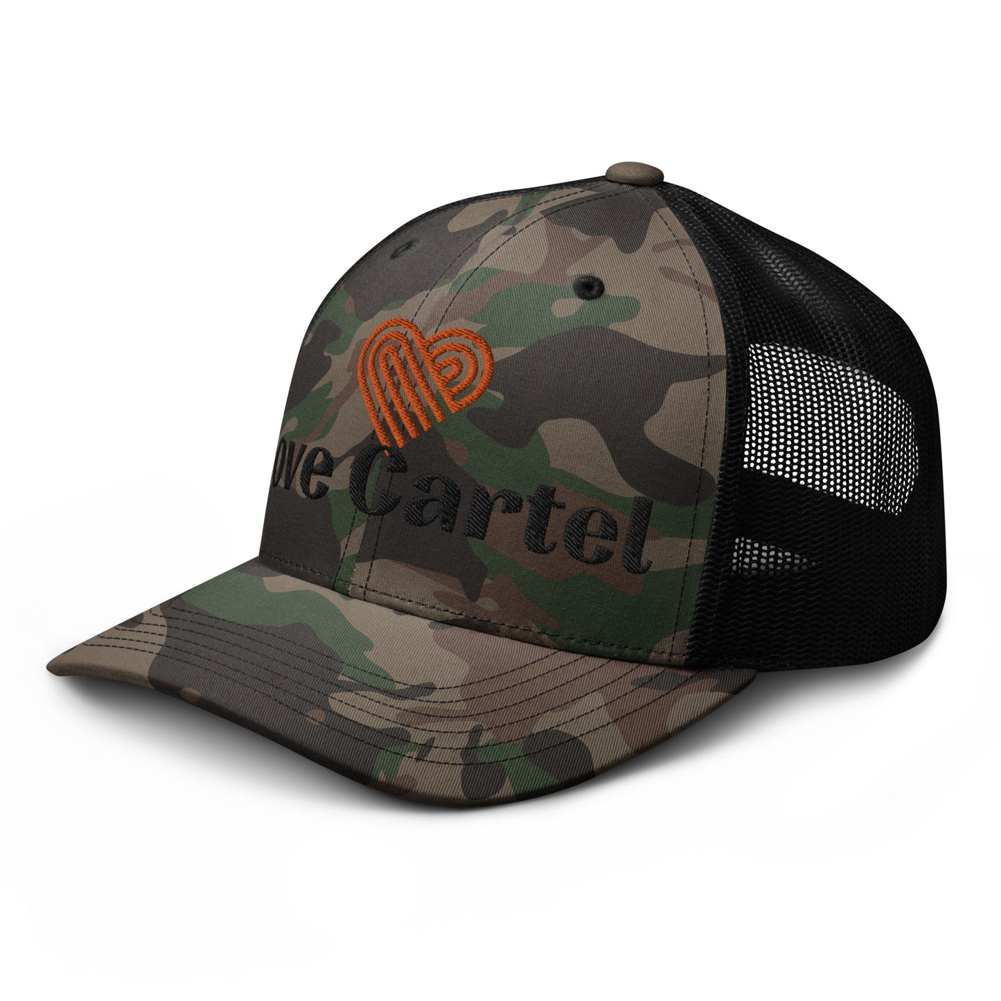 Love Cartel- Camouflage trucker hat