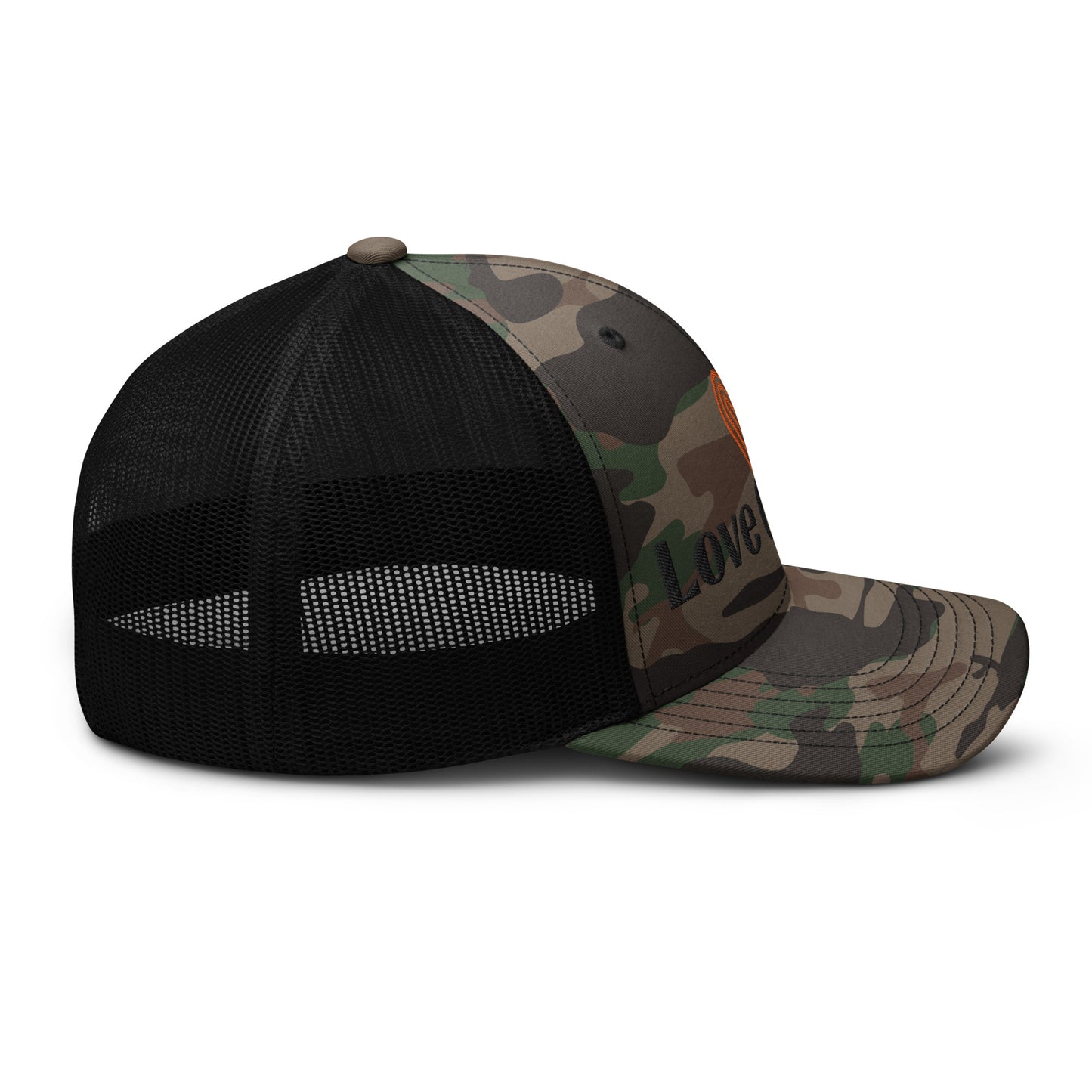 Love Cartel- Camouflage trucker hat