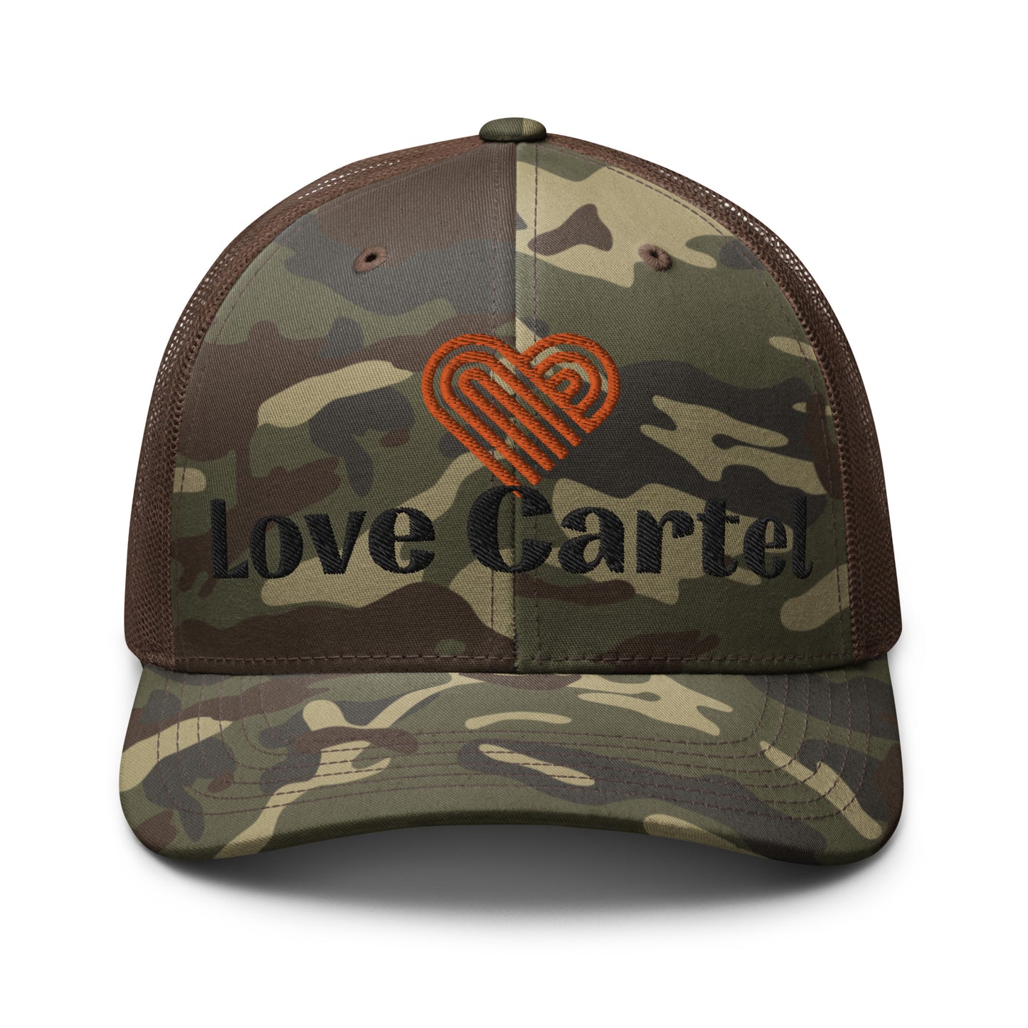 Love Cartel- Camouflage trucker hat