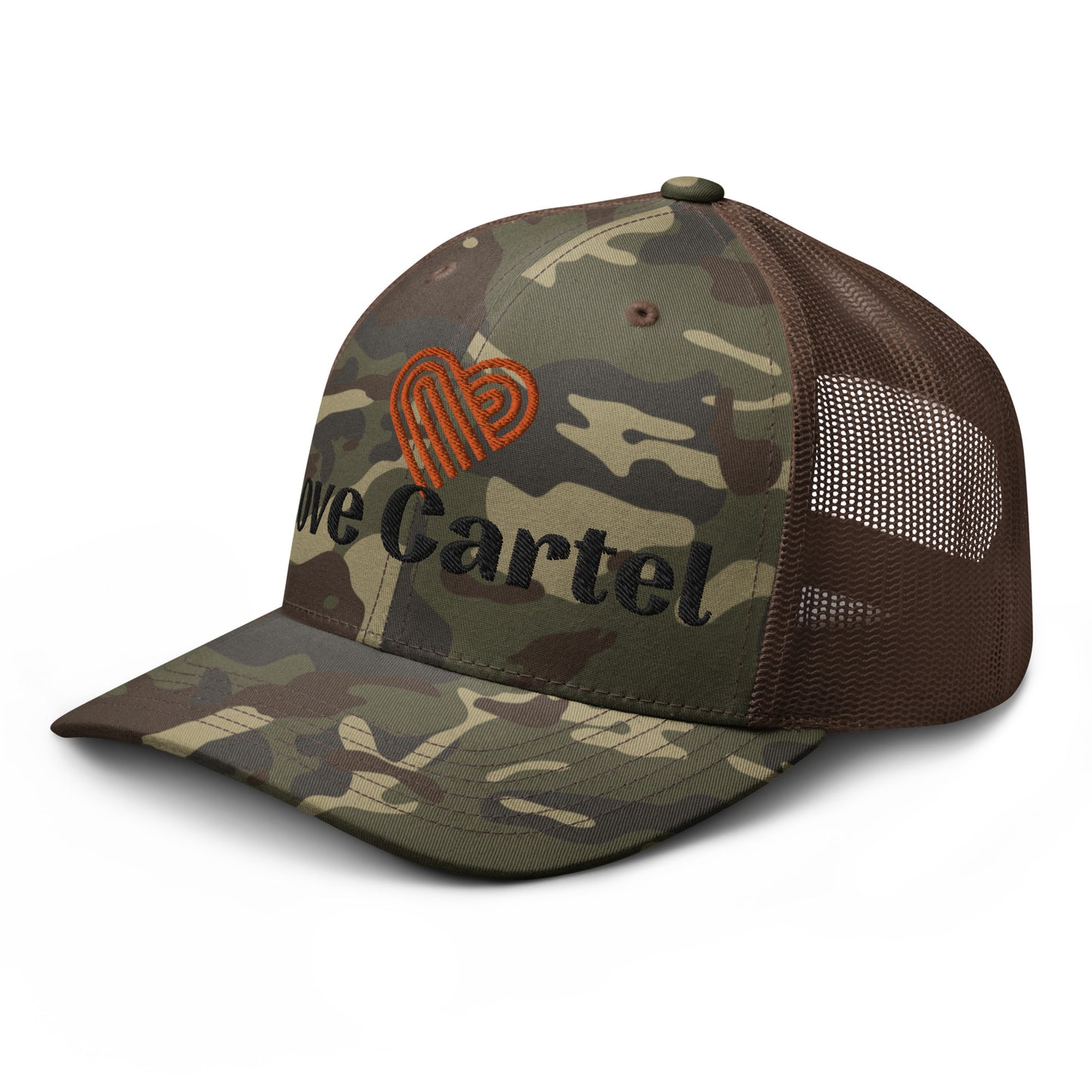 Love Cartel- Camouflage trucker hat