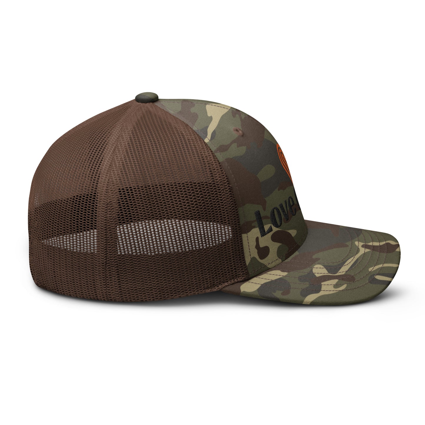 Love Cartel- Camouflage trucker hat