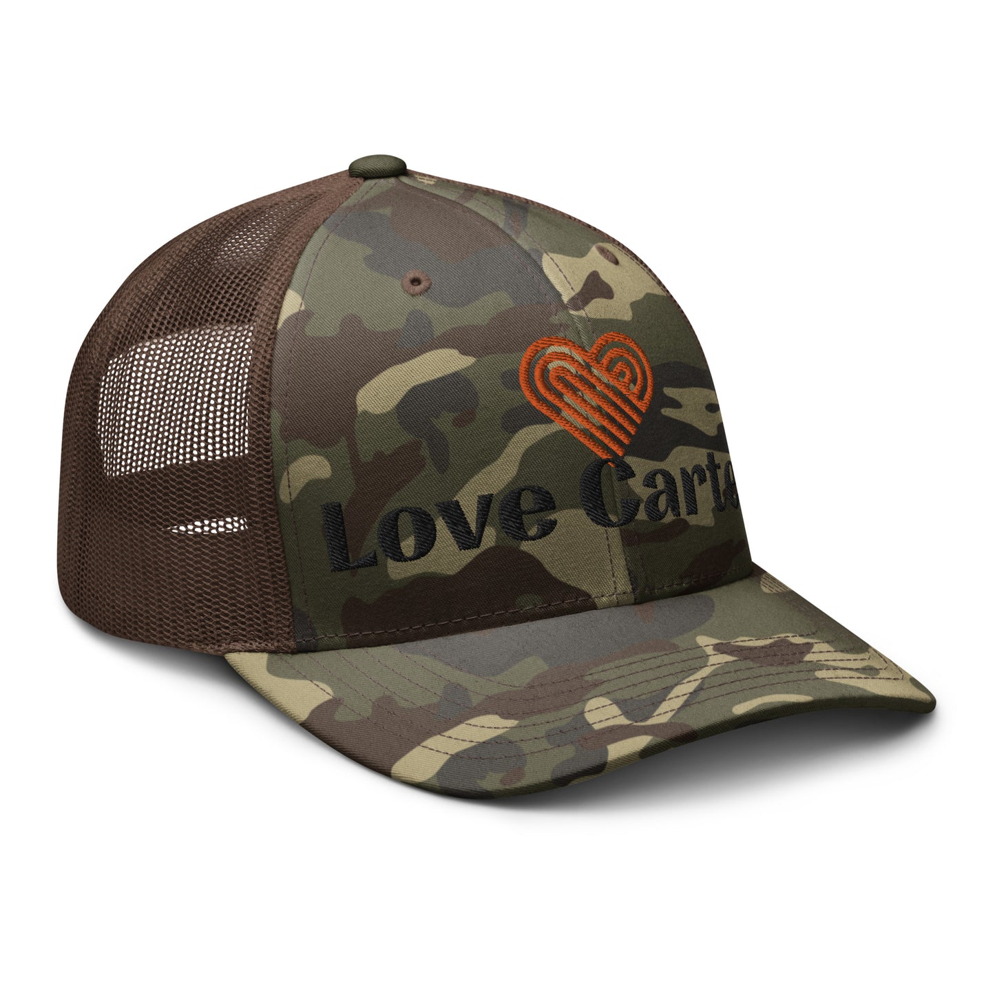 Love Cartel- Camouflage trucker hat