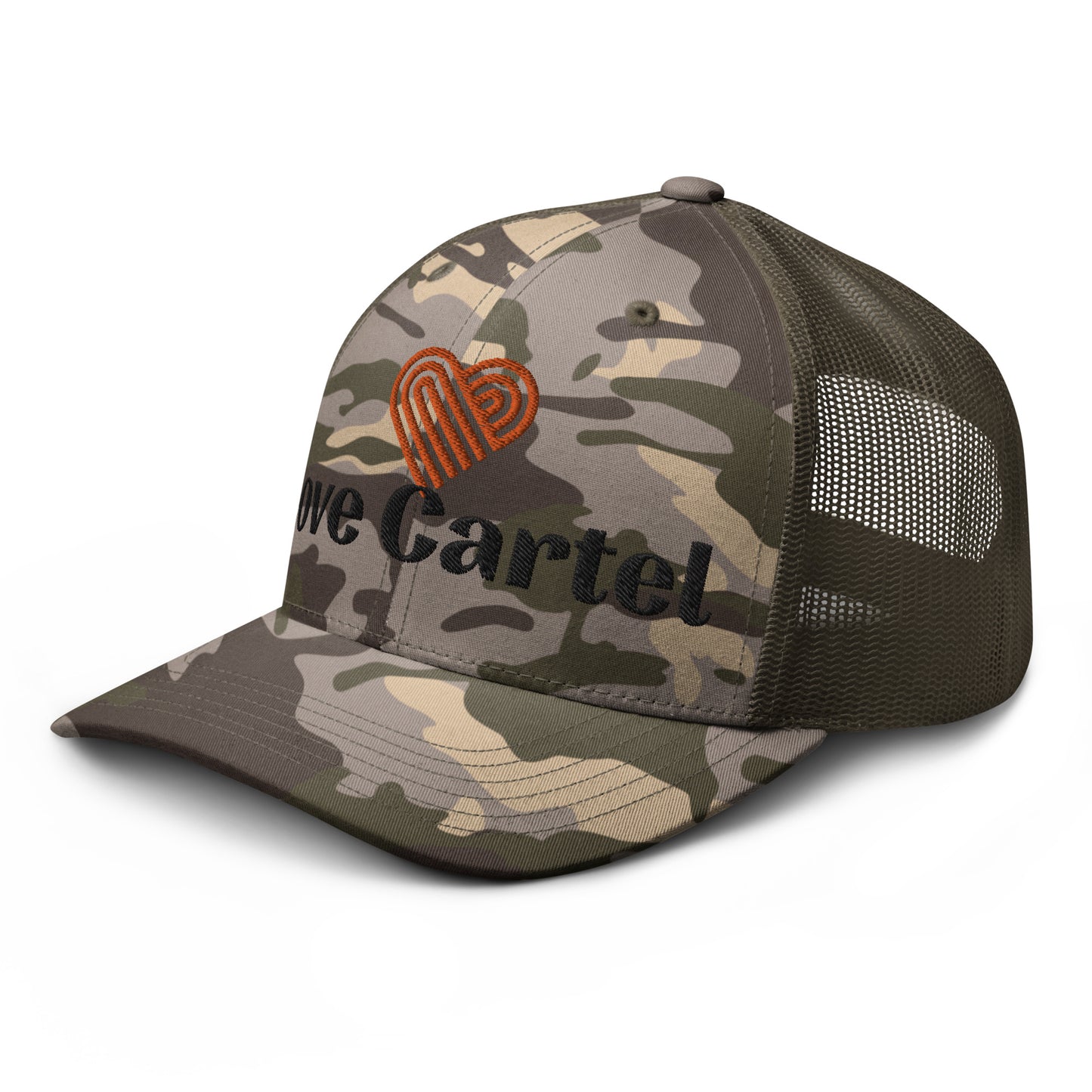 Love Cartel- Camouflage trucker hat