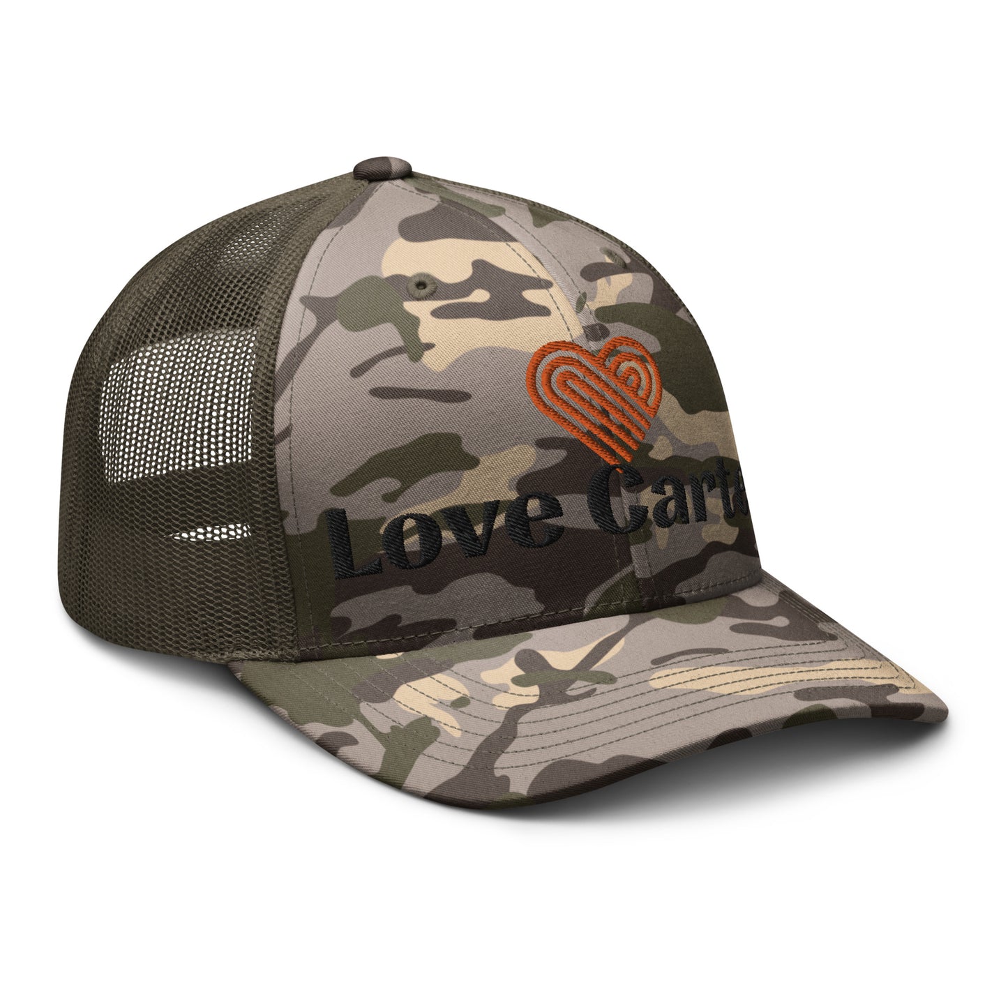 Love Cartel- Camouflage trucker hat