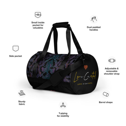 Love Cartel- Dazzle Me Gym Bag