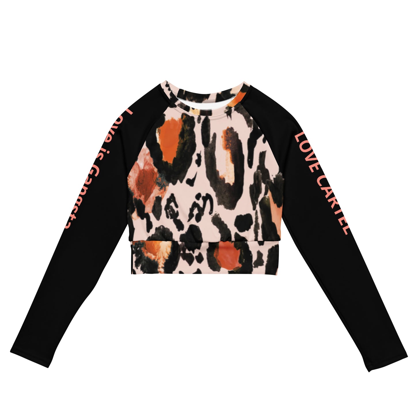 Love Cartel- Wild Style long-sleeve crop top