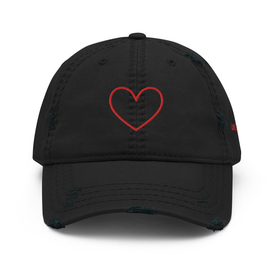 Love Cartel- Heart Distressed Dad Hat