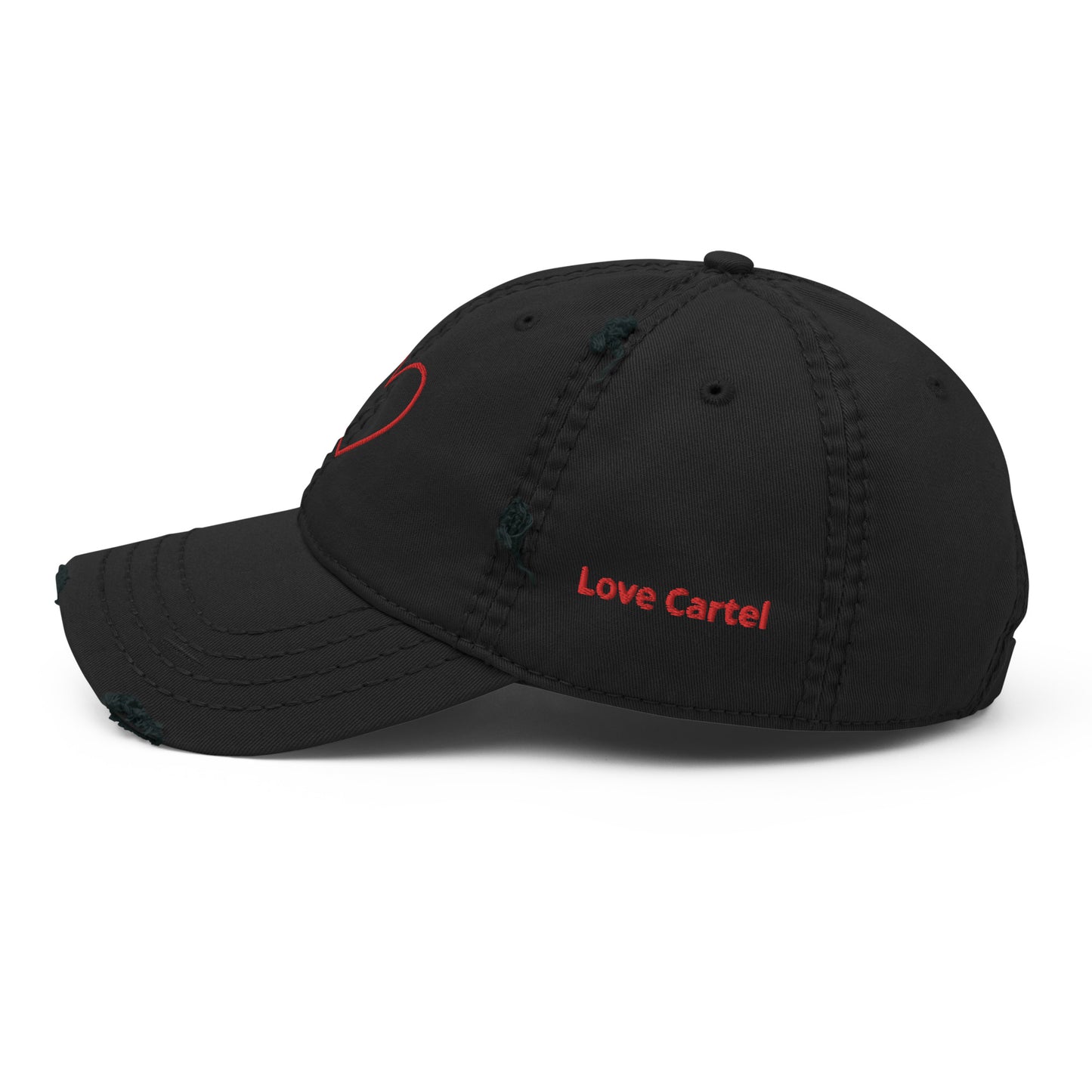 Love Cartel- Heart Distressed Dad Hat