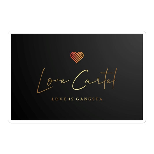 Love Cartel - Signature Bubble-free stickers