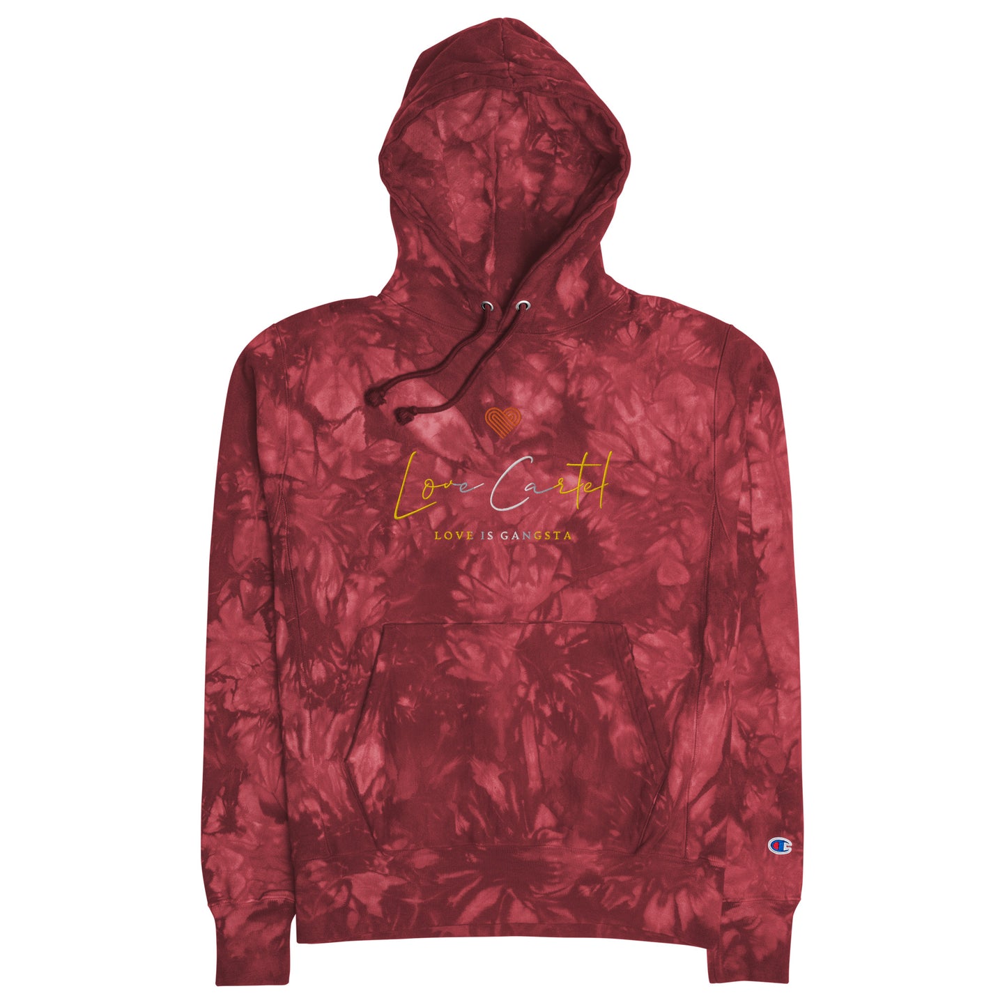 Love Cartel- tie-dye hoodie Signature