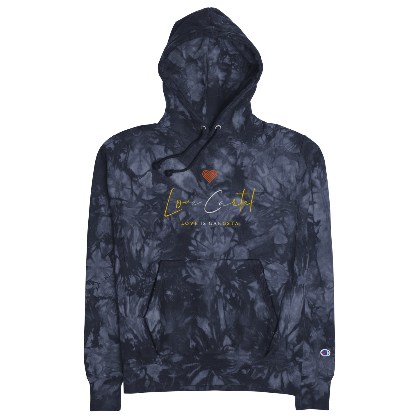 Love Cartel- tie-dye hoodie Signature