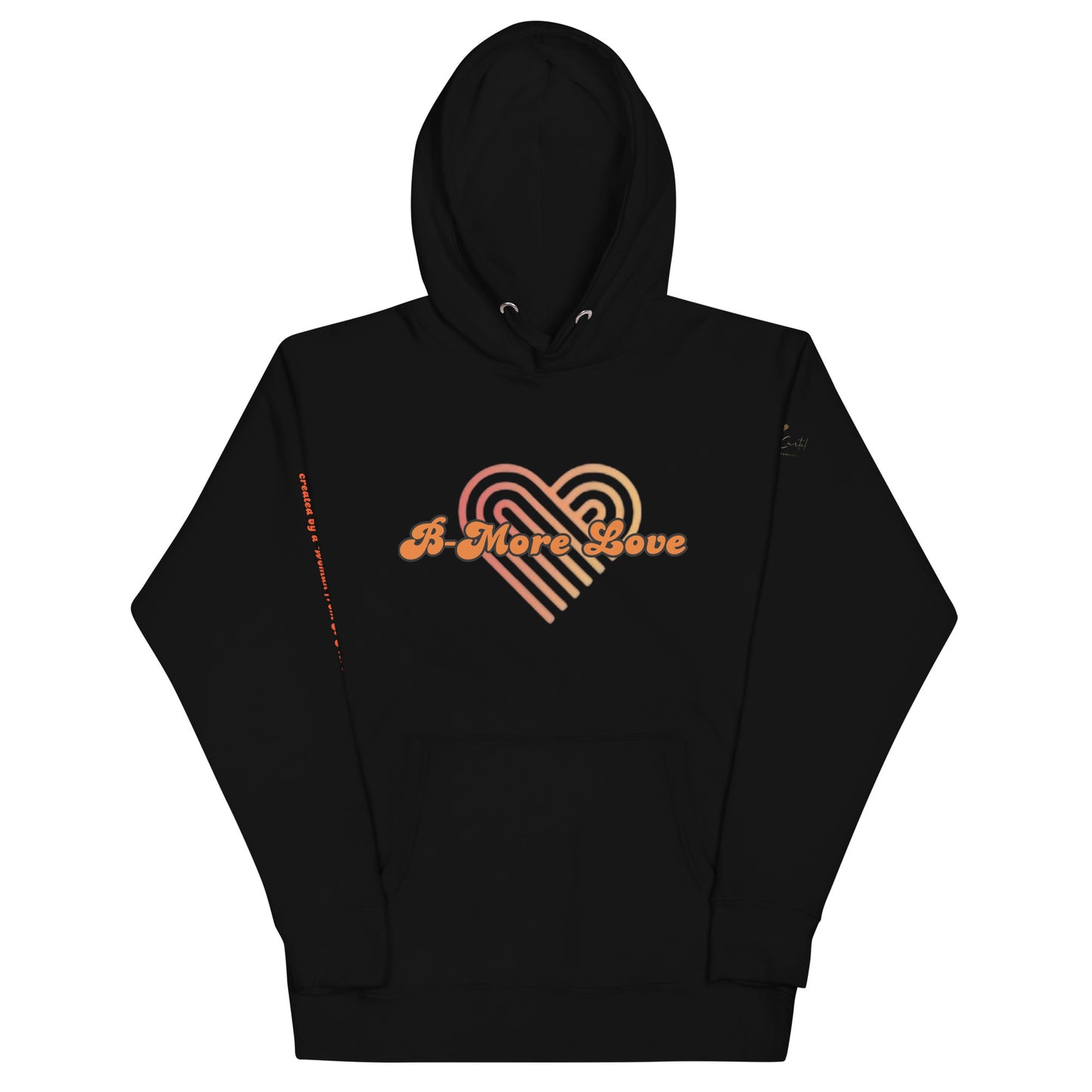 Love Cartel- B-More Love Oriole Orange Hoodie