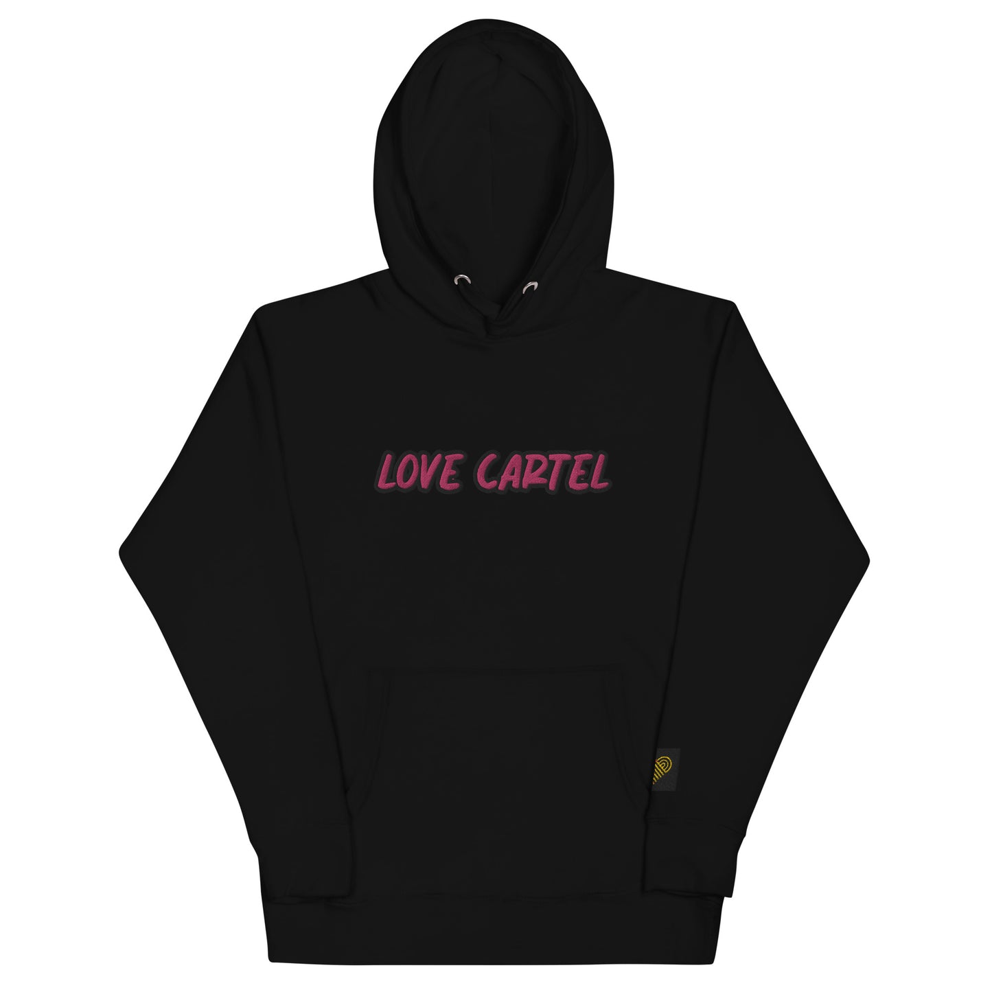 Love Cartel- Flamingo Embroidered Hoodie