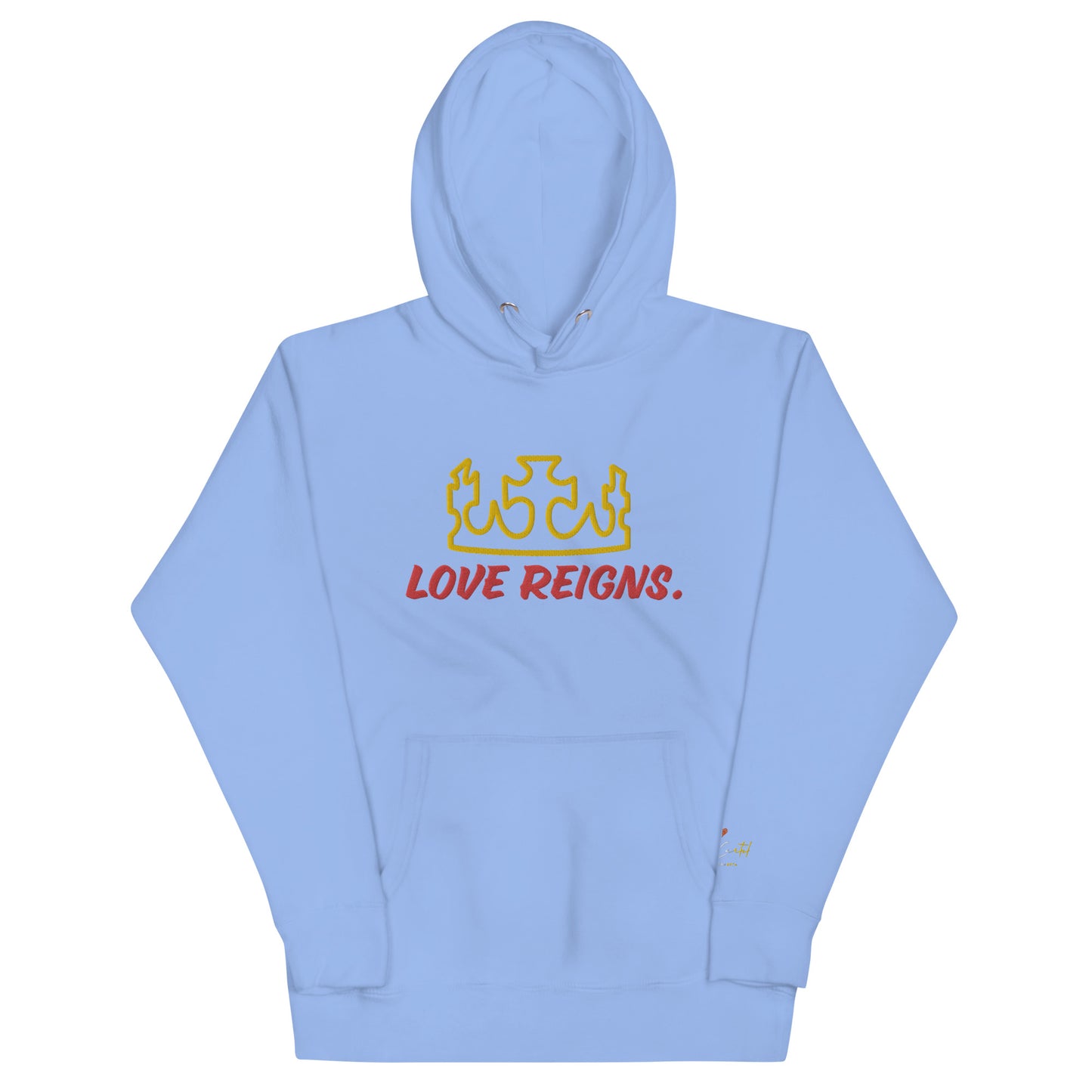 Love Cartel- Love Reigns Embroidered Hoodie