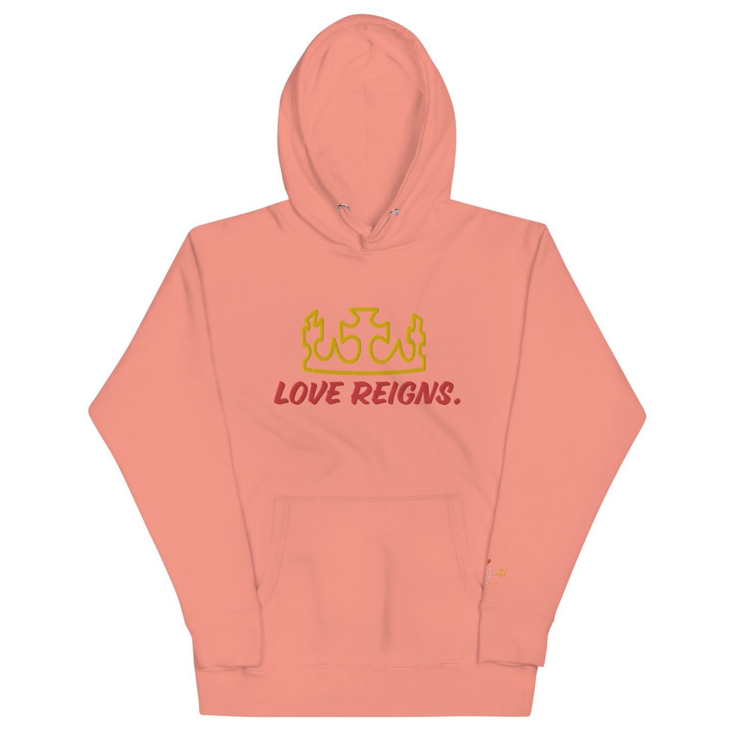 Love Cartel- Love Reigns Embroidered Hoodie