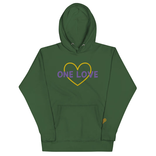 Love Cartel- Embroidered One Love Hoodie