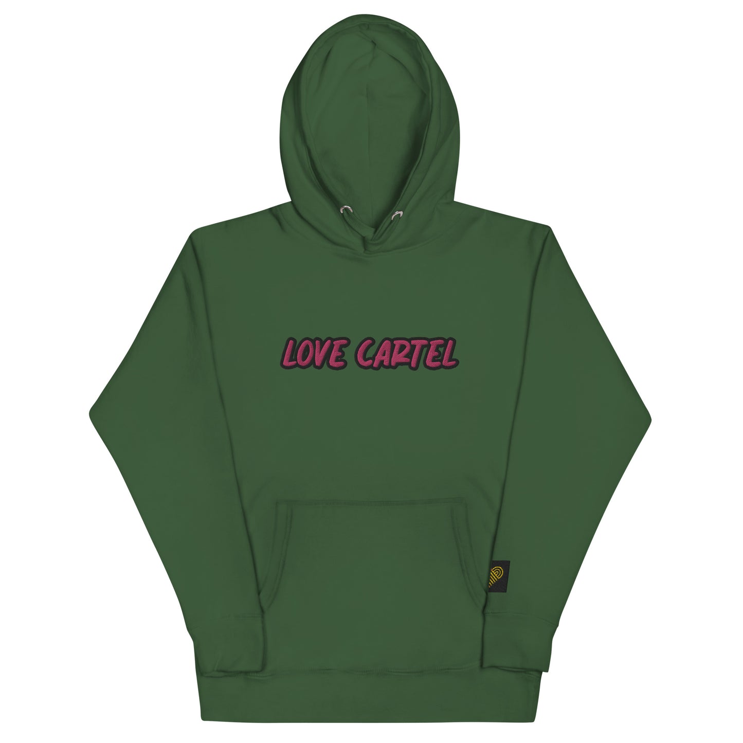 Love Cartel- Flamingo Embroidered Hoodie