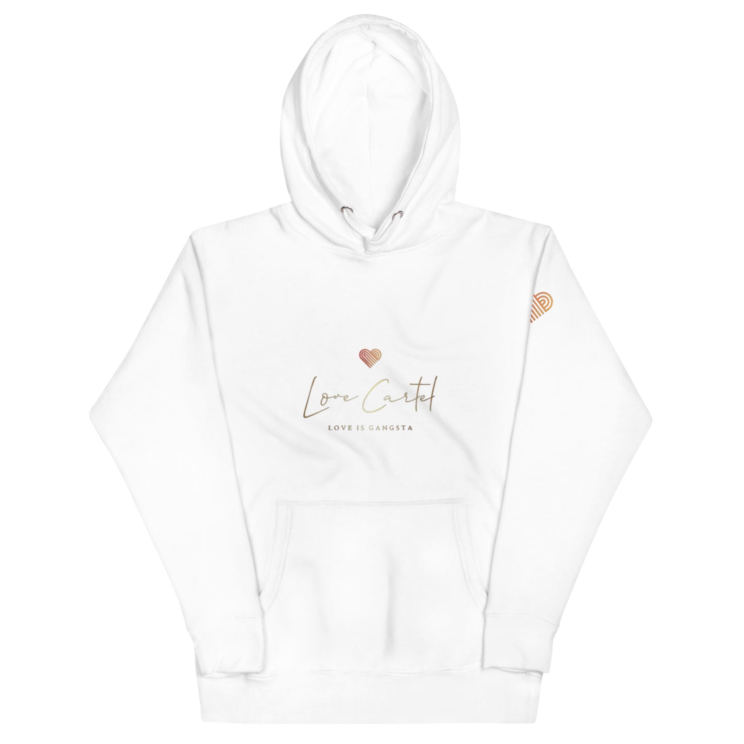 Love Cartel- Hoodie Sig heart on my sleeve